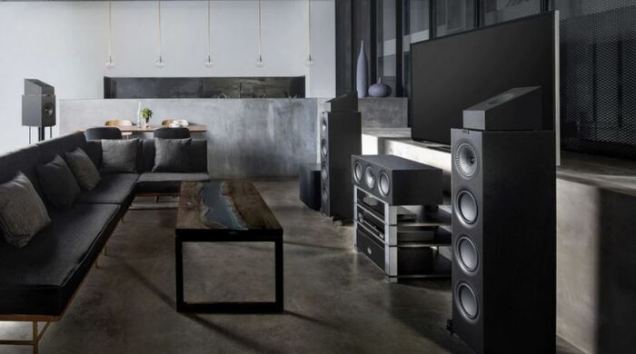 Центральный канал KEF Q650C, Черный №5