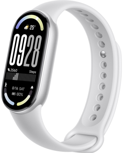 Фитнес-браслет Xiaomi Smart Band 10, 47 мм, Ледяное серебро детальное изображение - 2