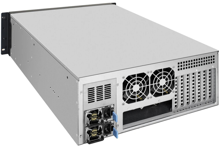 Серверный корпус ExeGate Pro 4U650-010/4U4139L/Redundant 2x1200W, 1200 Вт, Черный №2