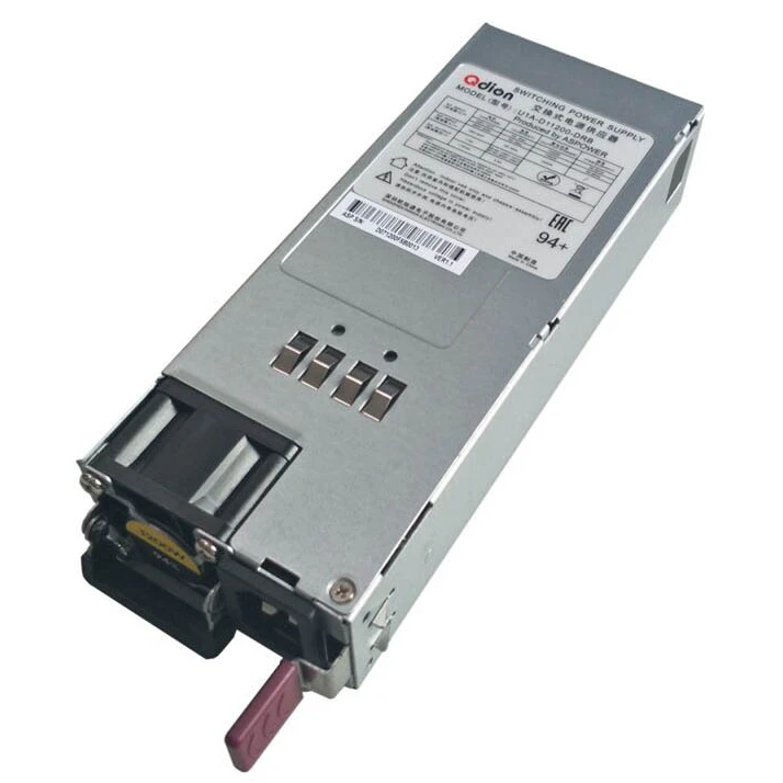 Серверный блок питания Qdion U1A-D11200-DRB-Z, 1200 Вт детальное изображение - 1