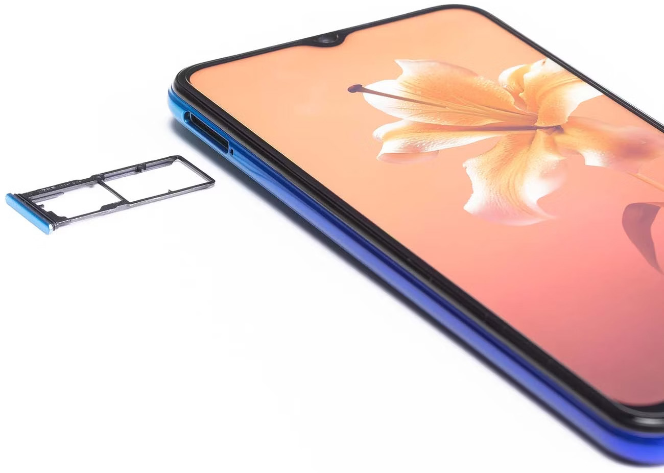 Смартфон Vivo Y20 64 ГБ, Синий, Dual nano-SIM детальное изображение - 7