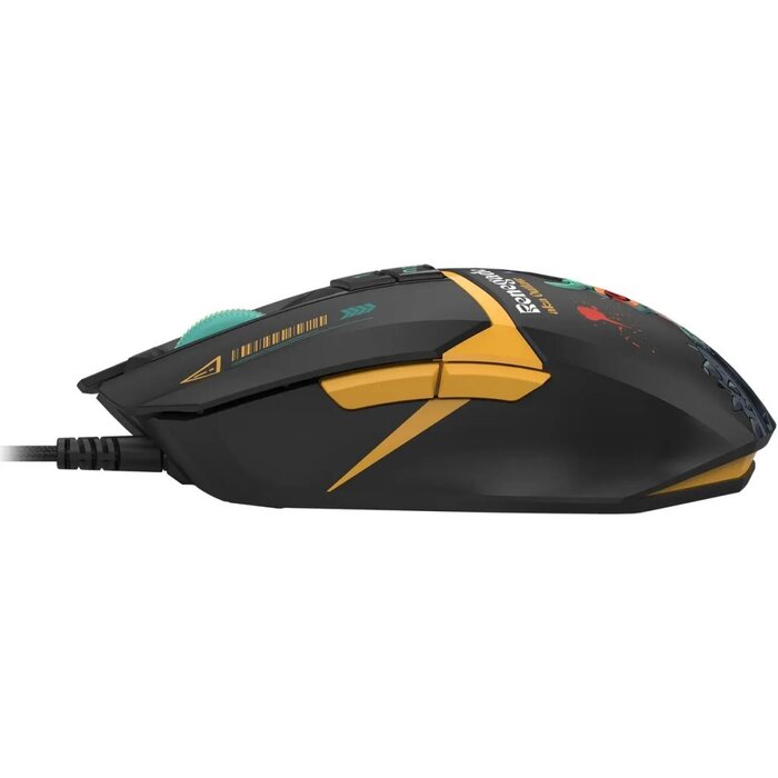 Мышь Bloody W63 Max Renegade, рисунок, Черный №8