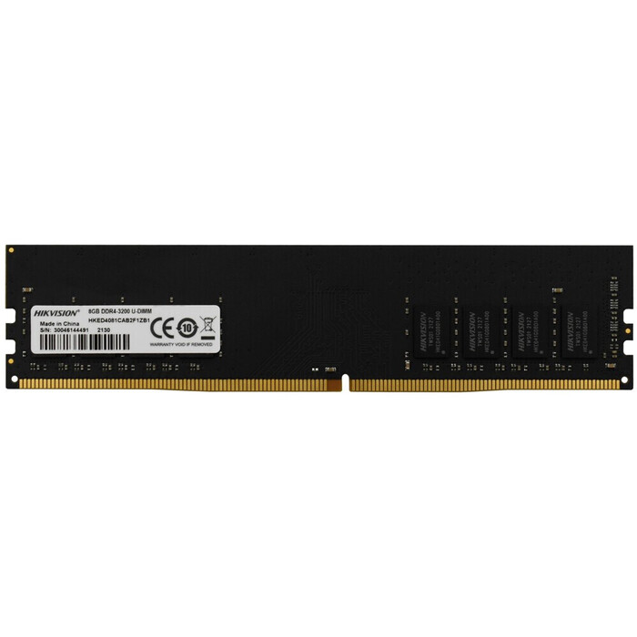 Оперативная память Hikvision DDR4 3200MHz, HKED4081CAB2F1ZB1/8G, 8 Гб №1