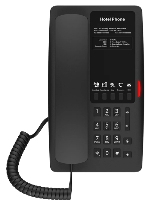 VoIP-телефон Fanvil (Linkvil) H4W, Черный детальное изображение - 2