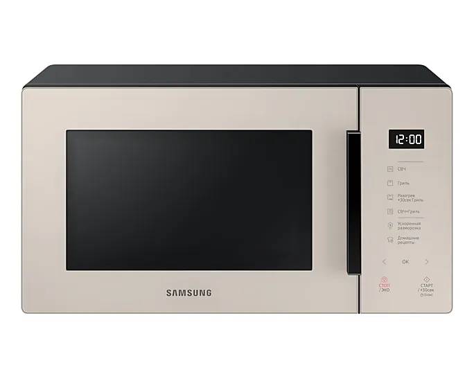 Микроволновая печь Samsung Bespoke MG23T5018CF, Бежевый детальное изображение - 1