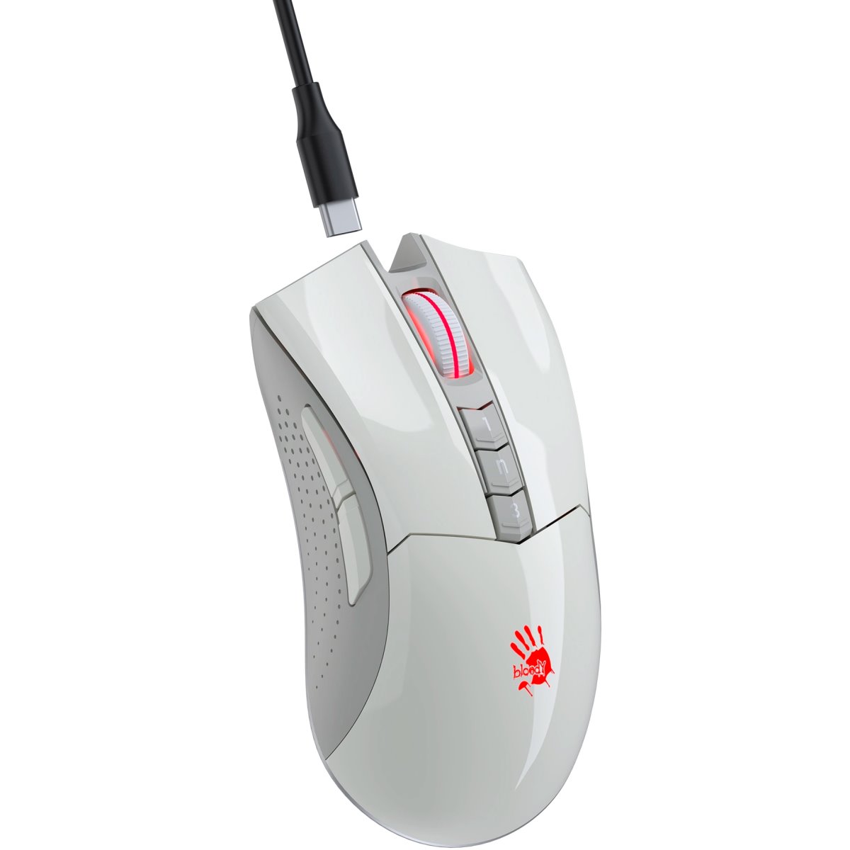 Мышь Bloody R90 Plus, Белый детальное изображение - 9