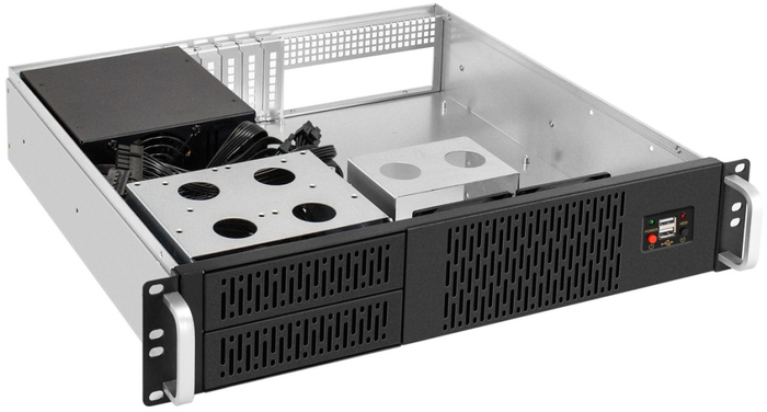 Серверный корпус ExeGate Pro 2U400-02/900ADS, 900 Вт, Черный №2