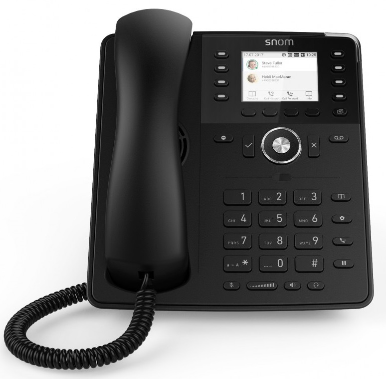 VoIP-телефон Snom D735, Черный детальное изображение - 2