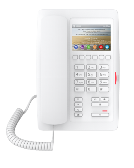 VoIP-телефон Fanvil (Linkvil) H5, Белый детальное изображение - 2