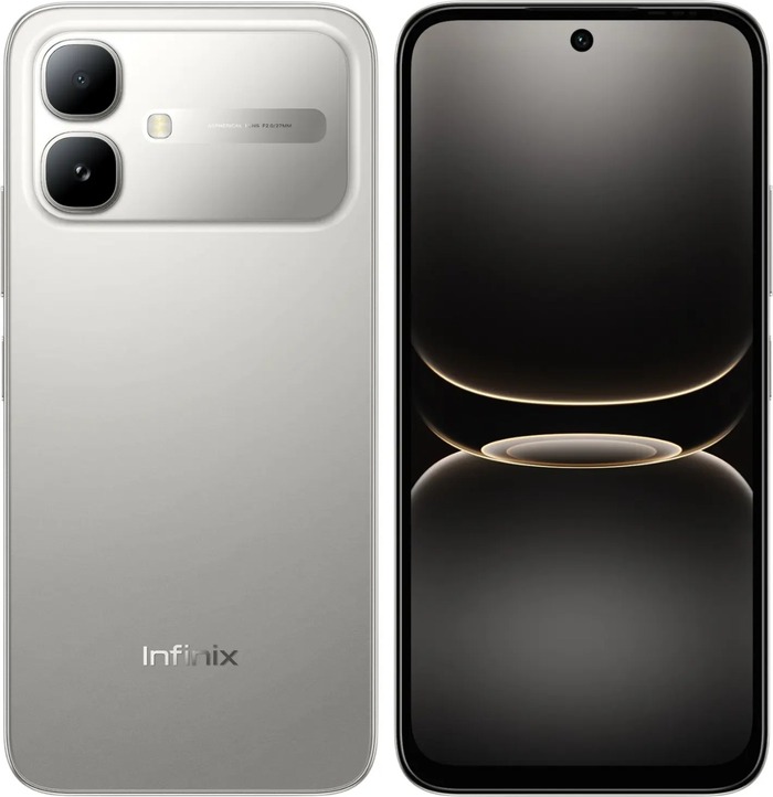 Смартфон Infinix Smart 20 4/128 Гб, Серый, Dual nano SIM №1