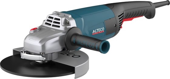 Угловая шлифмашина ALTECO agh 2600-230 s heavy duty 61289, 230 мм, 0-6000 об/мин, 2600 Вт детальное изображение - 1