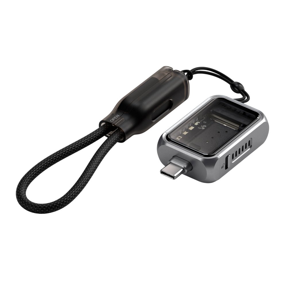 Внешний корпус для SSD M.2 Satechi Mini NVMe SSD, Серый детальное изображение - 4