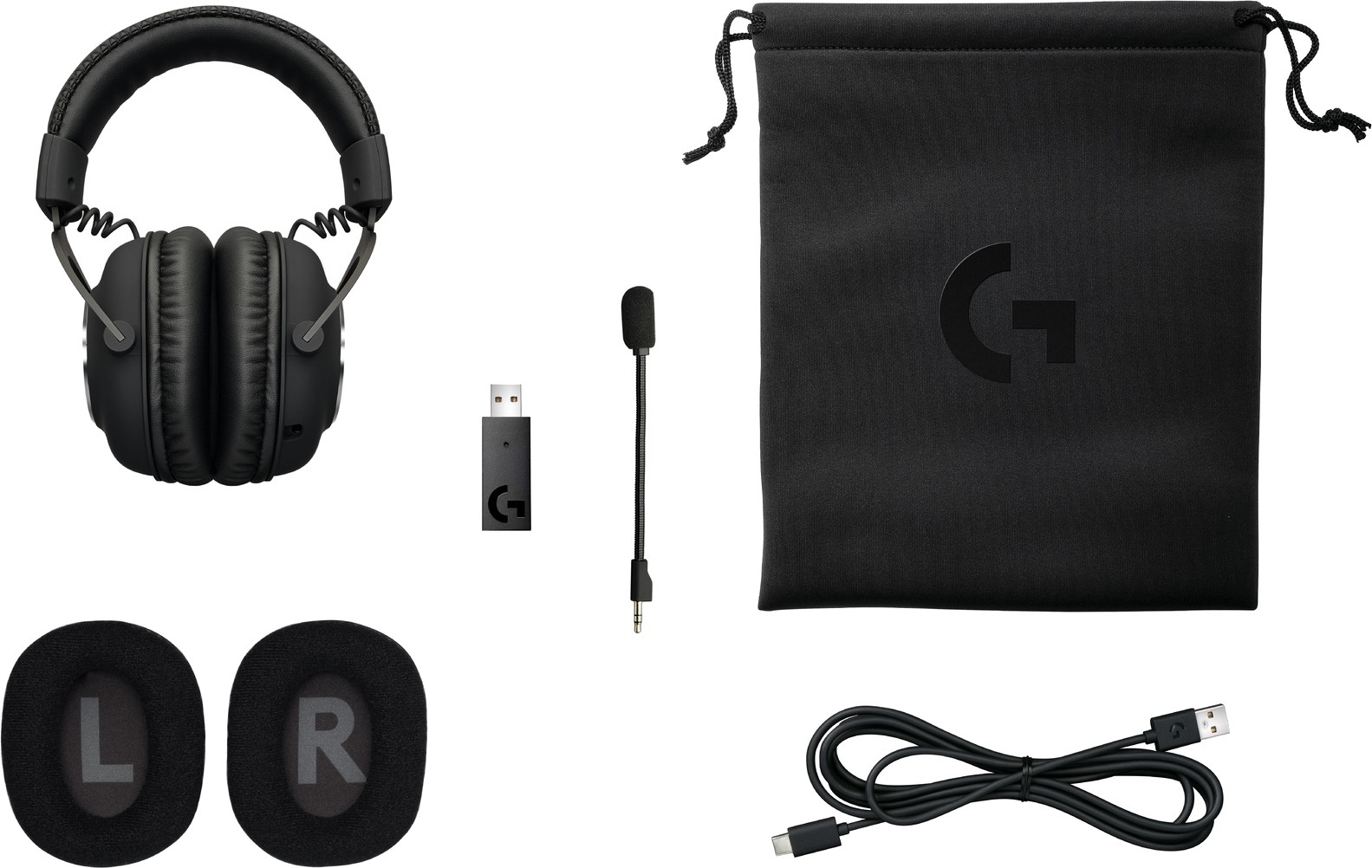 Наушники Logitech G PRO X Wireless LIGHTSPEED Gaming Headset|Черный детальное изображение - 2