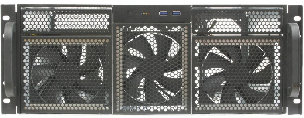 Серверный корпус Procase RE411-D2H15-C-48, без БП, Черный детальное изображение - 2