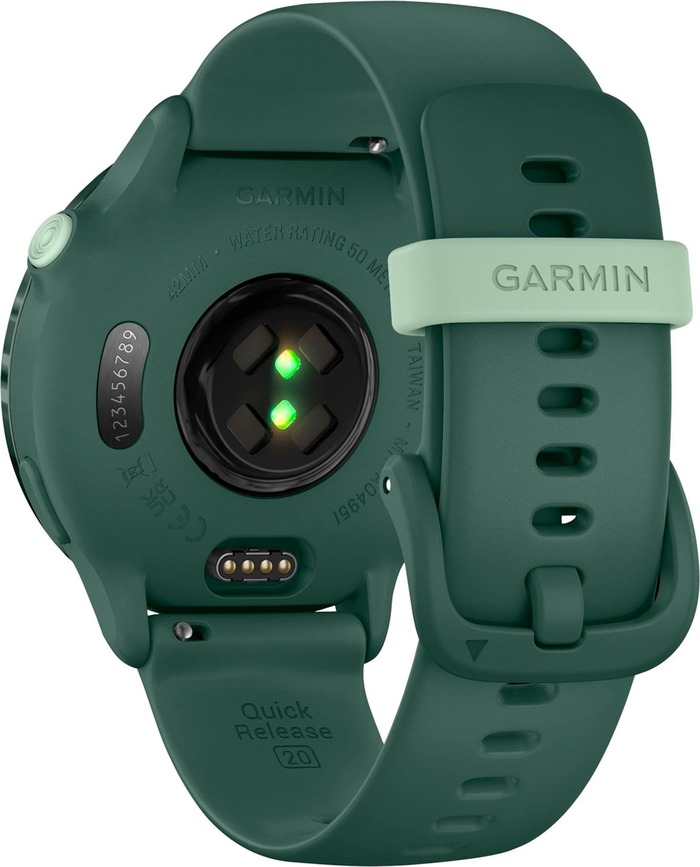 Умные часы Garmin Vivoactive 6 42 мм, Яшмовый с зеленым ремешком №8