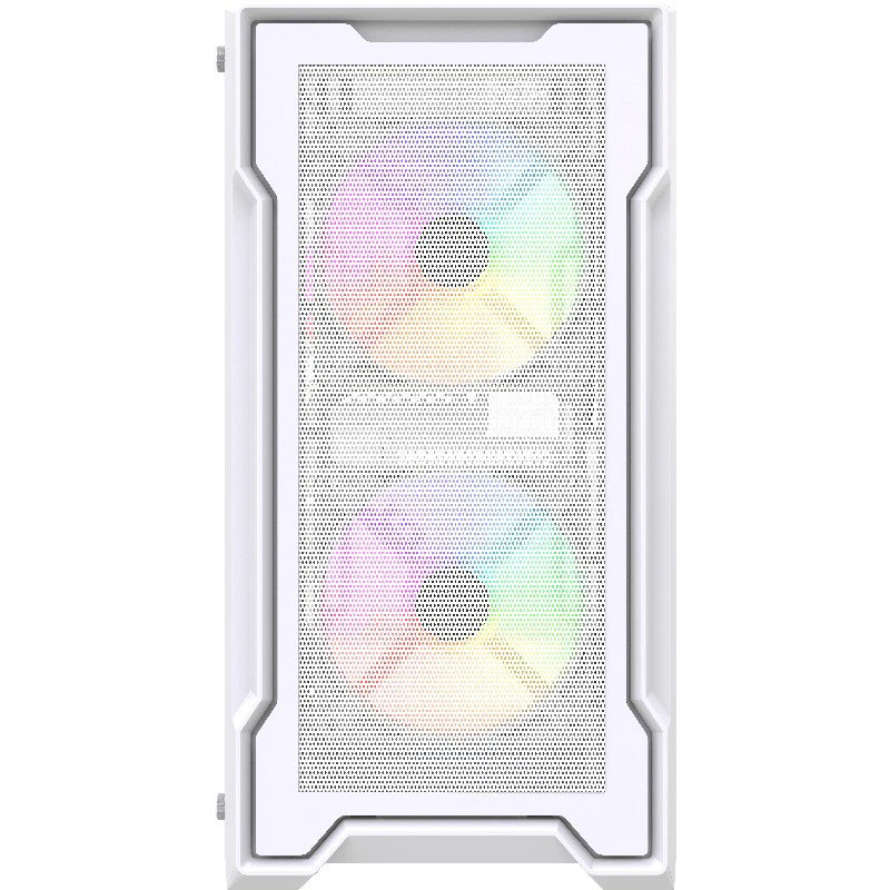 Корпус Powercase Mistral Micro X3W ARGB, Белый детальное изображение - 2
