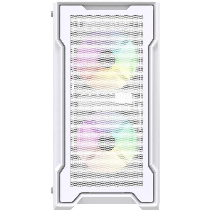 Корпус Powercase Mistral Micro X3W ARGB, Белый №2