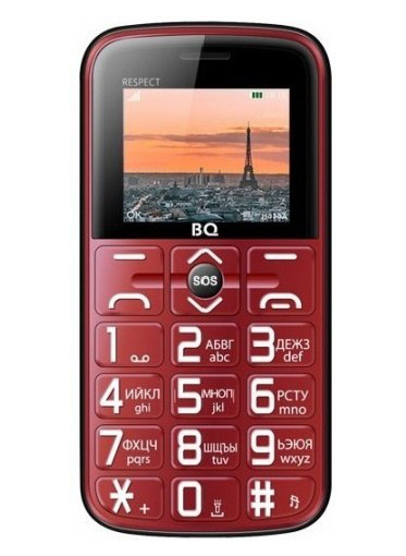 Кнопочный телефон BQ BQ-1851 Respect, зеленый детальное изображение - 2