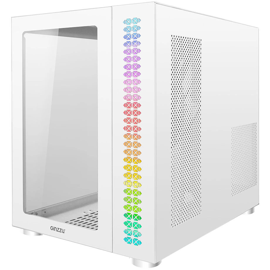 Корпус Ginzzu V560, Белый детальное изображение - 2