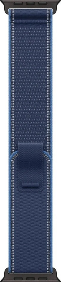 Умные часы Apple Watch Ultra 3 49 мм, Black Titanium Case with Blue/Bright Blue Trail Loop, Синий/Светло-голубой детальное изображение - 3