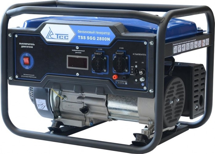 Генератор бензиновый ТСС SGG 2800N 060005, 2.8 кВт, Синий детальное изображение - 1