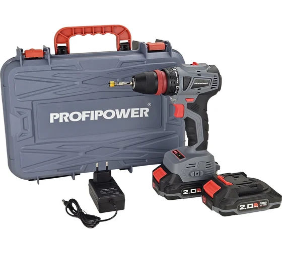 Аккумуляторная дрель-шуруповерт Profipower MKBL-18BM T0057, 18 В, 45 Нм, 2 А·ч  детальное изображение - 3