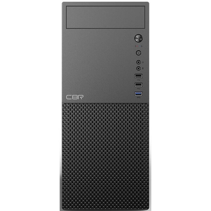 Корпус CBR PCC-ATX-E188-USB31-USB22-WPSU, Черный №3
