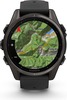 Смарт-часы Garmin Fenix 8 AMOLED Sapphire DLC, 43 мм, угольно-черный, пепельно-серый ремешок вариант - 5