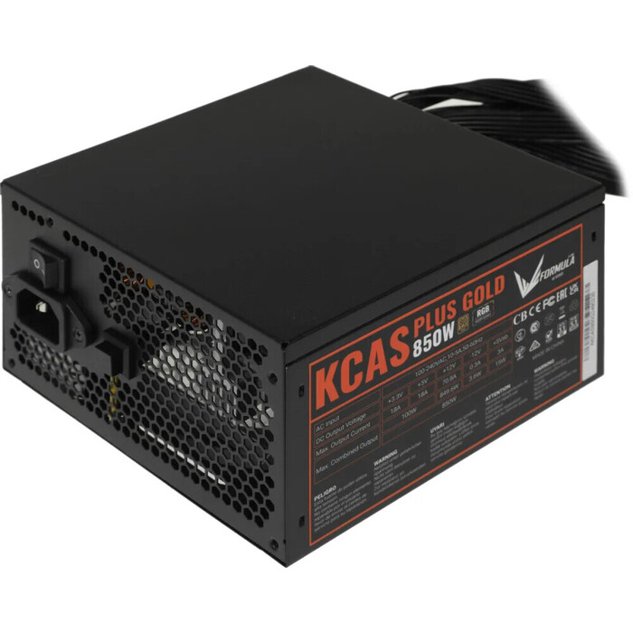 Блок питания Formula KCAS-850G PLUS Gold, 850 Вт №5