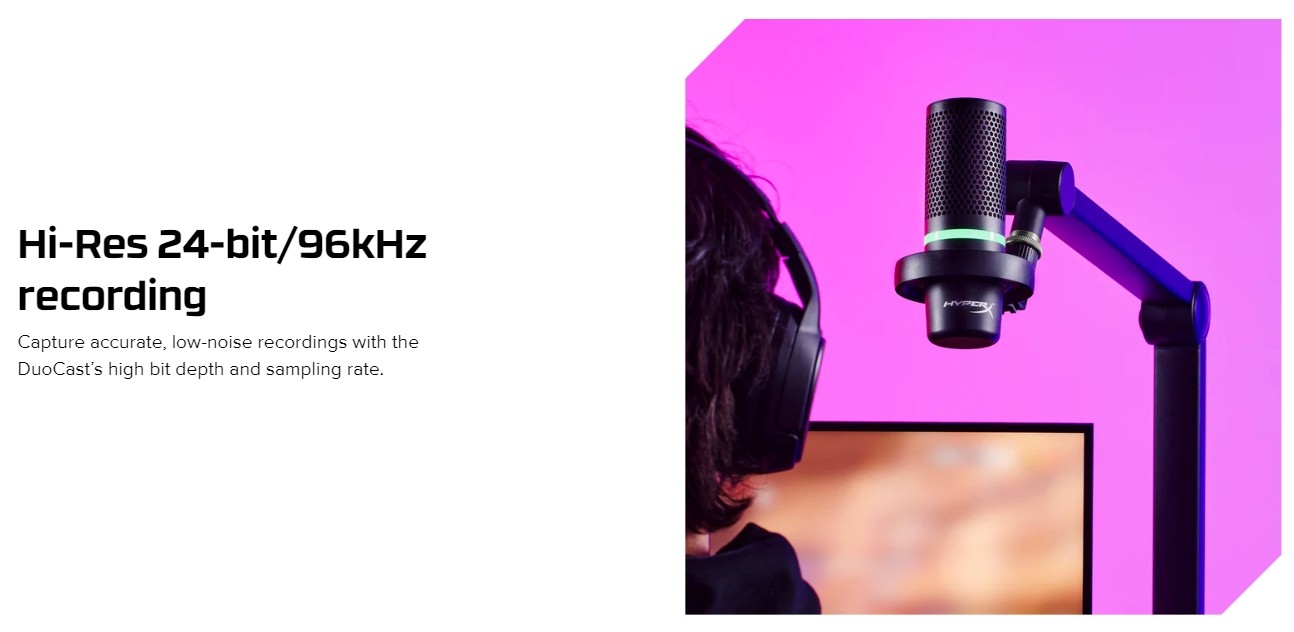 Микрофон HyperX DuoCast  детальное изображение - 9