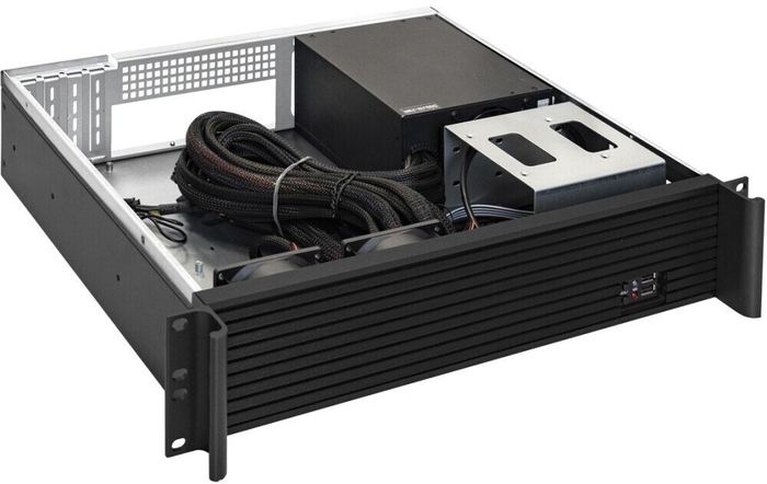 Серверный корпус ExeGate Pro 2U350-03/700ADS, 700 Вт, Черный №3