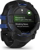 Смарт-часы Garmin Instinct 3 Amoled Black with Black/Bolt Blue Silicone Limited edition, 50 мм, Черный/Синий вариант - 5