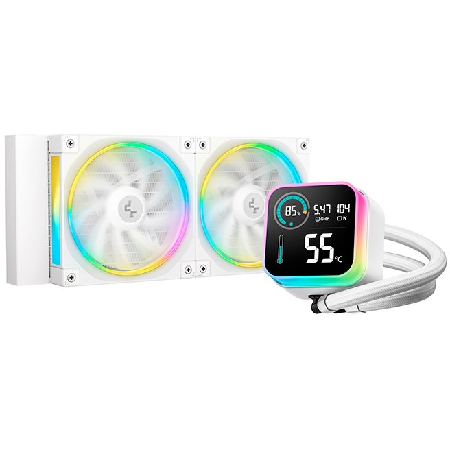 Система жидкостного охлаждения DeepCool LQ240, Черный детальное изображение - 1