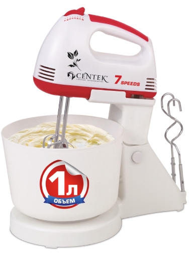 Миксер Centek CT-1113, Белый детальное изображение - 1