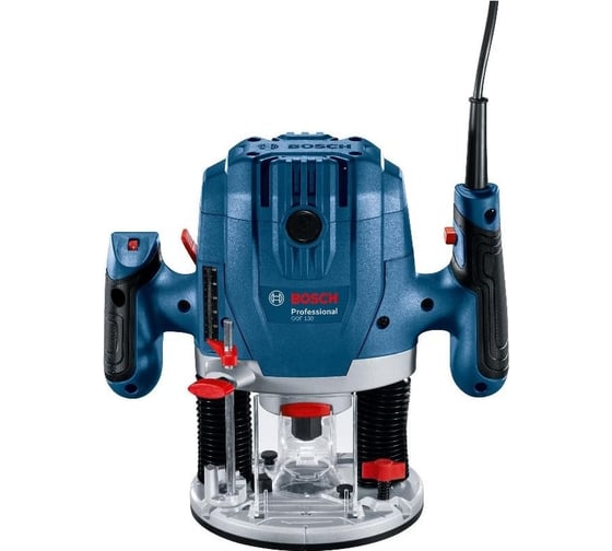 Фрезер Bosch GOF 130 06016B7080, 1300 Вт, Голубой детальное изображение - 2