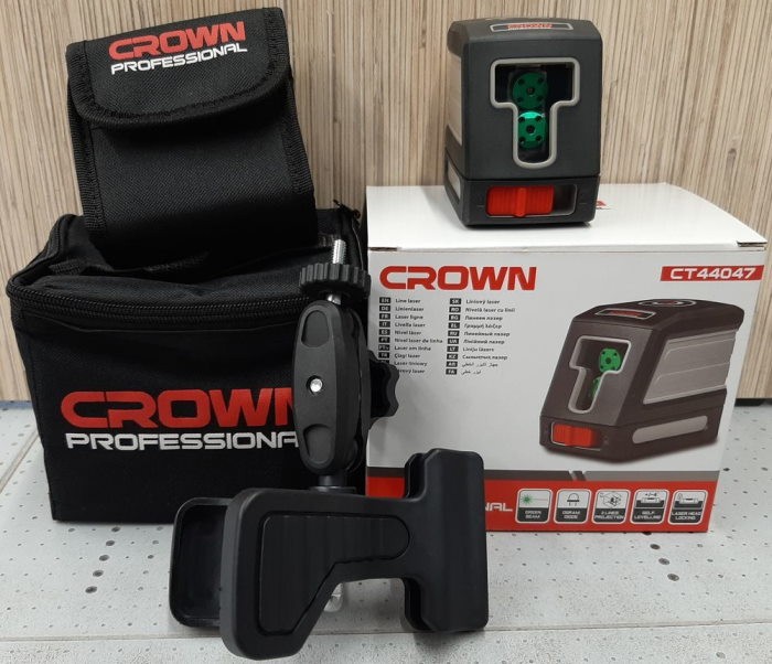 Лазерный нивелир Crown CT44047  детальное изображение - 6