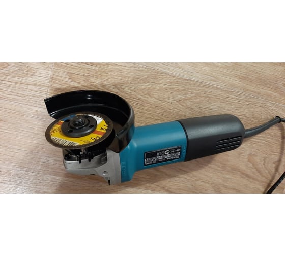 Угловая шлифмашина Makita, плавный пуск, антирестарт, коробка GA5030RX8 (Makita GA5030R+Диск B-45808, 5 шт), 125 мм, 11000 об/мин, 720 Вт детальное изображение - 11