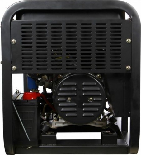Генератор дизельный с воздушным охлаждением HYUNDAI DHY 12000LE-3, открытый, 10 кВт, Черный детальное изображение - 3
