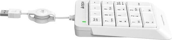 Цифровой блок A4Tech Fstyler FK13, Белый детальное изображение - 4