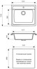 Кухонная мойка Gran-Stone GS-06  вариант - 8