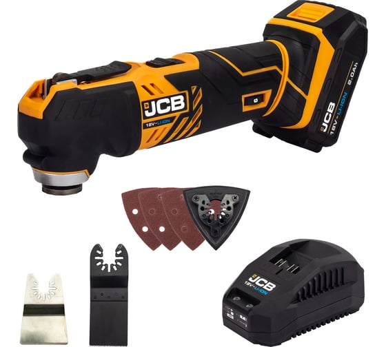 Многофункциональный инструмент JCB (-18MT-B-E)18V, 5000–15000 кол/мин детальное изображение - 1