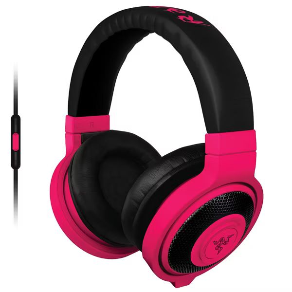 Проводные наушники Razer Kraken Mobile, Красный детальное изображение - 2