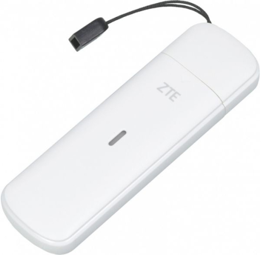 Модем ZTE MF833N 2G/3G/4G USB Firewall, внешний, Белый детальное изображение - 1