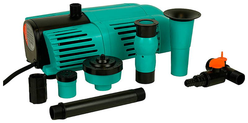 Насос фонтанный Sturm! WP9755FD, 35 л/мин, 20 мм, напор 2.5 м, d=12.5 мм, 55 Вт, Зеленый детальное изображение - 1