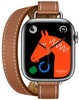 Смарт-часы Apple Watch Hermes Series 9 Attelage Double Tour, 41 мм, Серебро, Sport Band вариант - 2