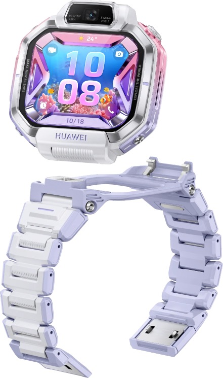 Детские умные часы HUAWEI Watch Kids X1 Pro 47.4 мм, Фиолетовый детальное изображение - 4