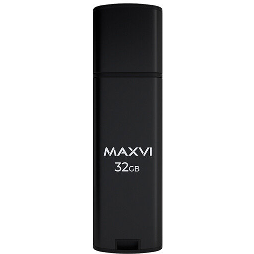 USB Flash накопитель MAXVI MP2 32 ГБ, черный детальное изображение - 3