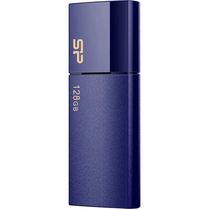 USB Flash накопитель Silicon Power Blaze B05 (SP128 ГБUF3B05V1D) 128 ГБ, синий №1