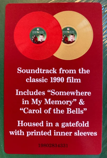 Виниловая пластинка John Williams – Home Alone – Original Motion Picture Soundtrack – Red/Gold 2LP детальное изображение - 3
