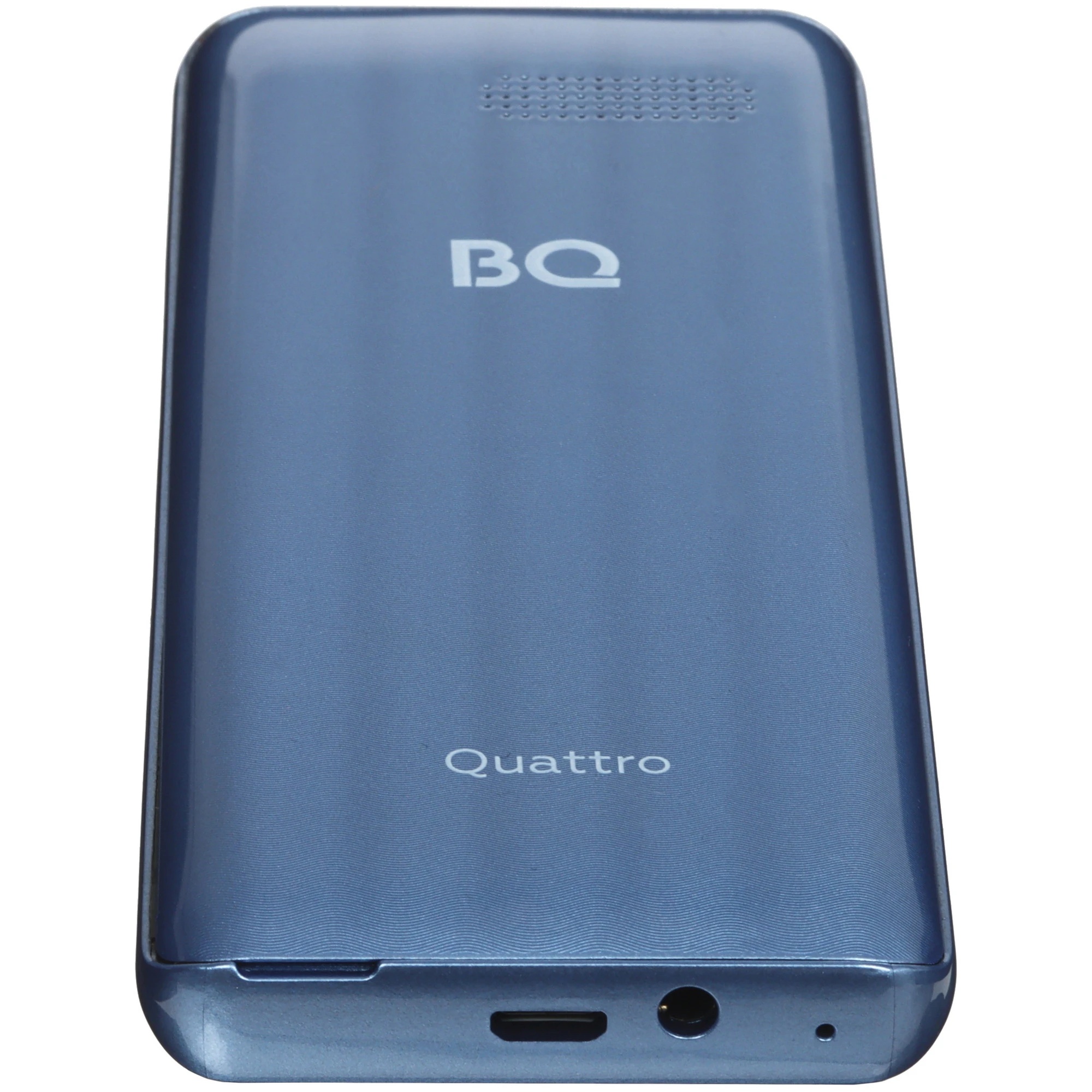 Мобильный телефон BQ 2453 Quattro, 32 Мб, Голубой, Micro SIM + Mini SIM детальное изображение - 3